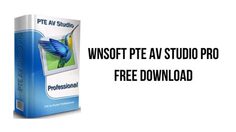 WnSoft PTE AV Studio Pro Free Download